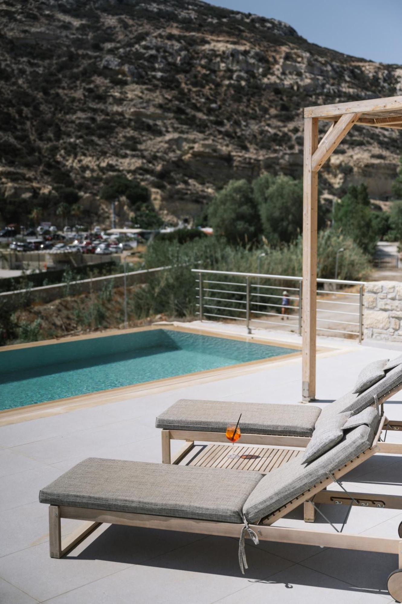 Luxury Villas Ammos In Style 마탈라 외부 사진
