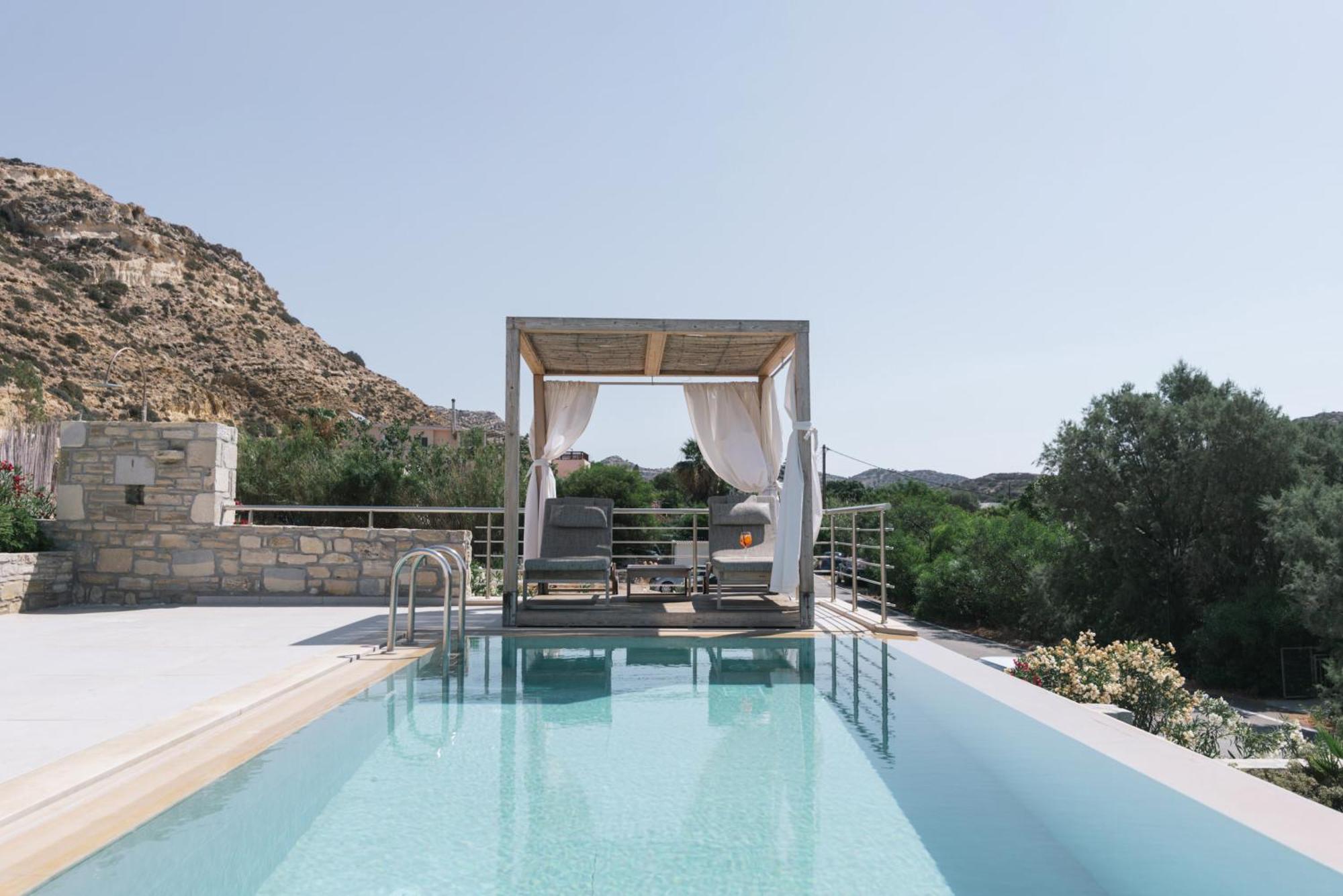 Luxury Villas Ammos In Style 마탈라 외부 사진