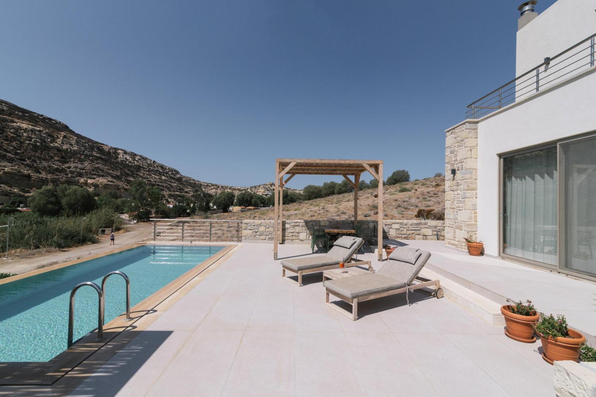 Luxury Villas Ammos In Style 마탈라 외부 사진
