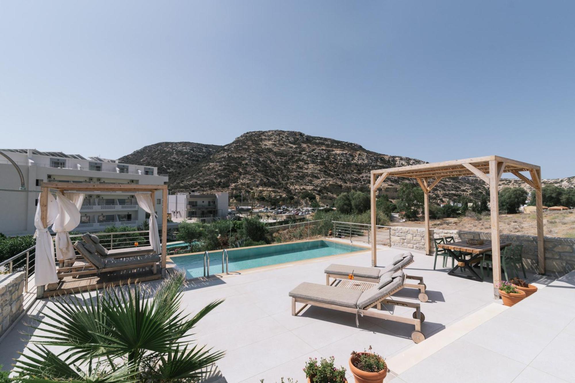 Luxury Villas Ammos In Style 마탈라 외부 사진