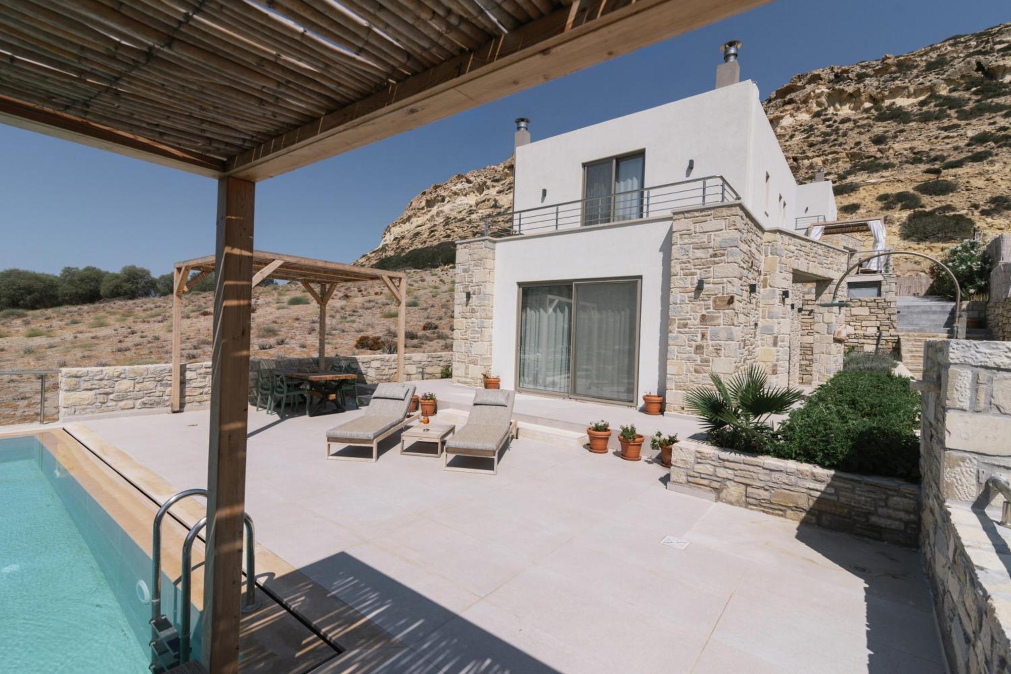 Luxury Villas Ammos In Style 마탈라 외부 사진