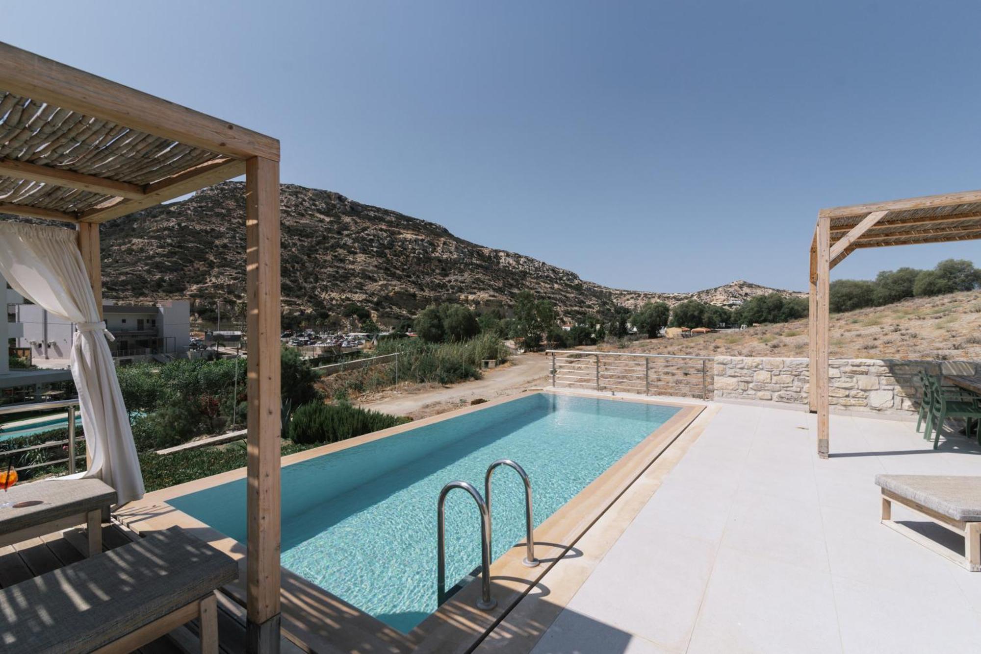 Luxury Villas Ammos In Style 마탈라 외부 사진