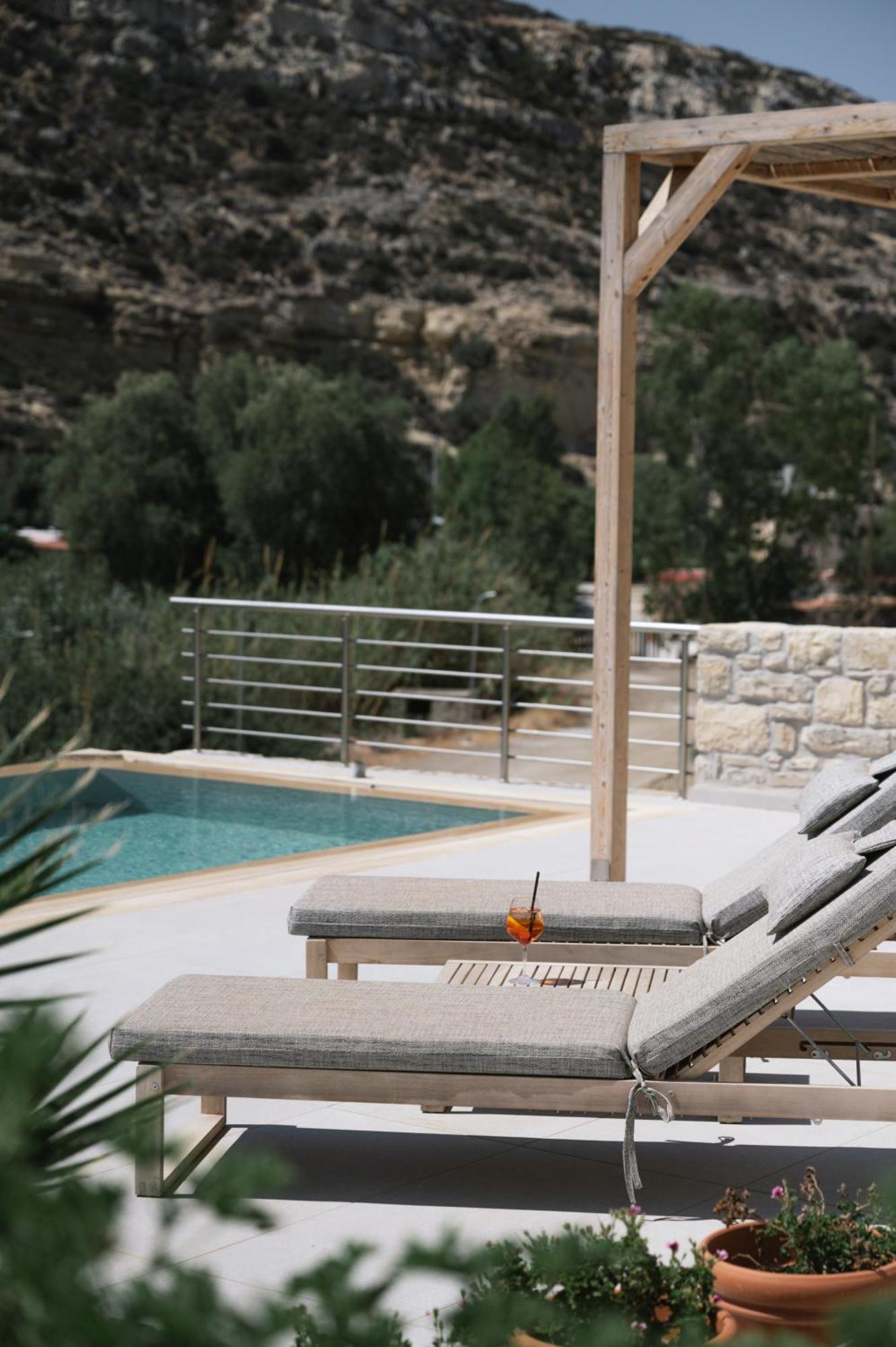 Luxury Villas Ammos In Style 마탈라 외부 사진