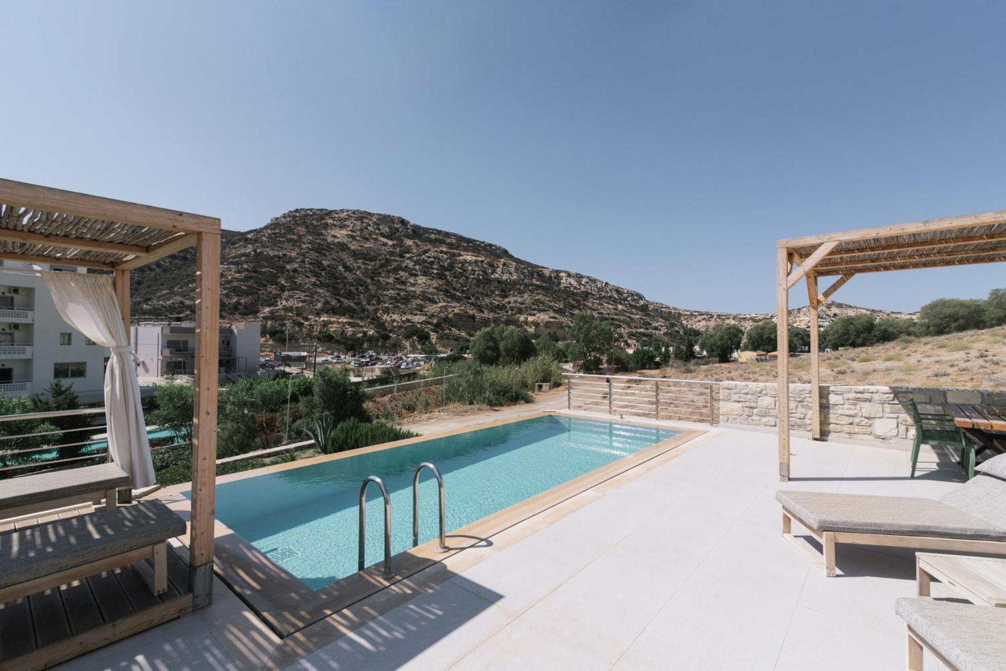 Luxury Villas Ammos In Style 마탈라 외부 사진