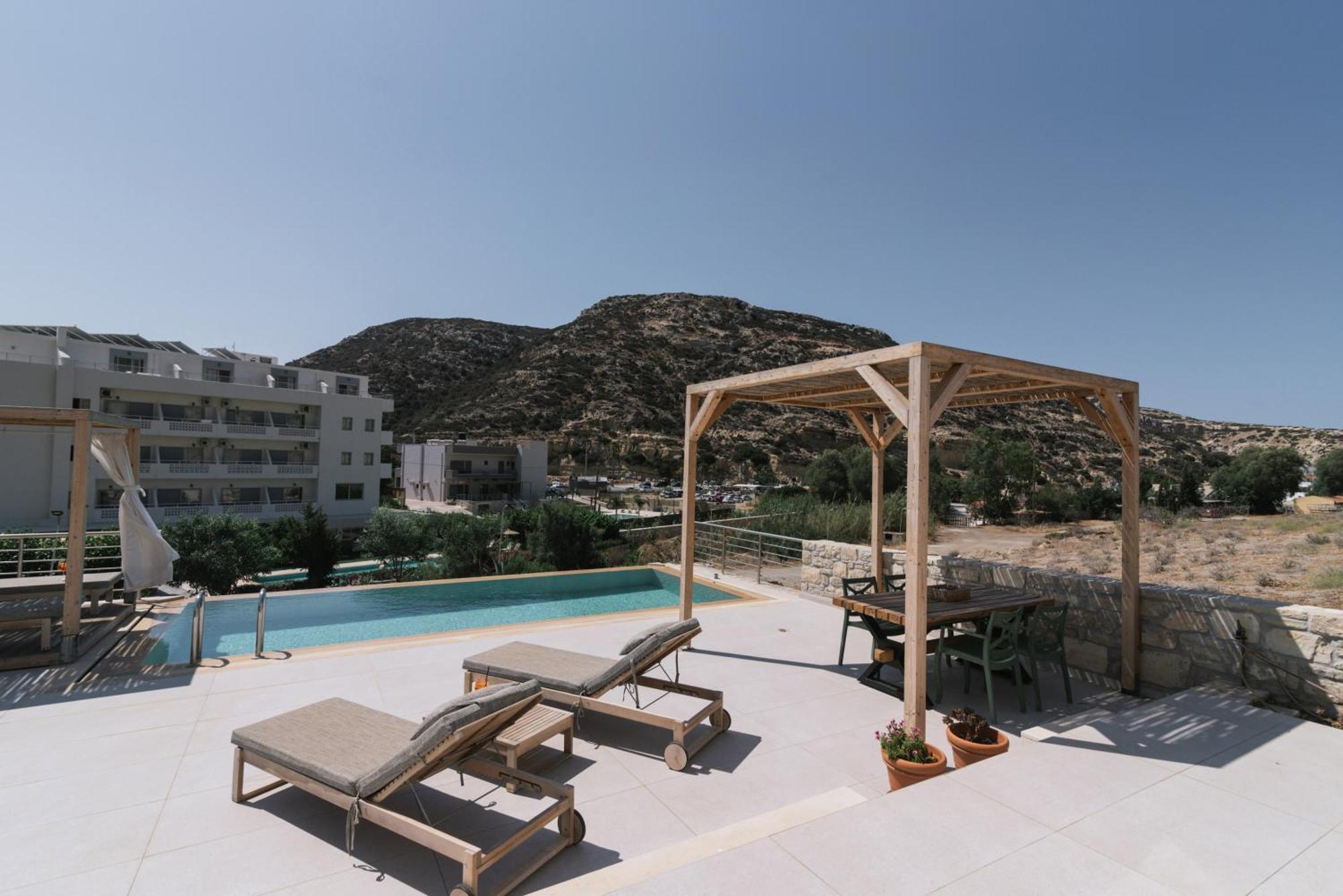 Luxury Villas Ammos In Style 마탈라 외부 사진